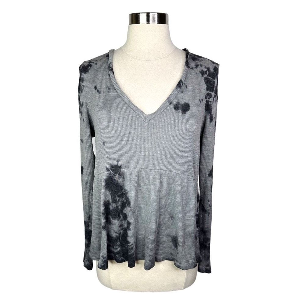 Anthropologie x T. La Tie Dye Jill Babydoll Top - Size Medium - Picture 2 of 6